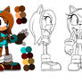 Electra the Hedgehog--Character Sheet