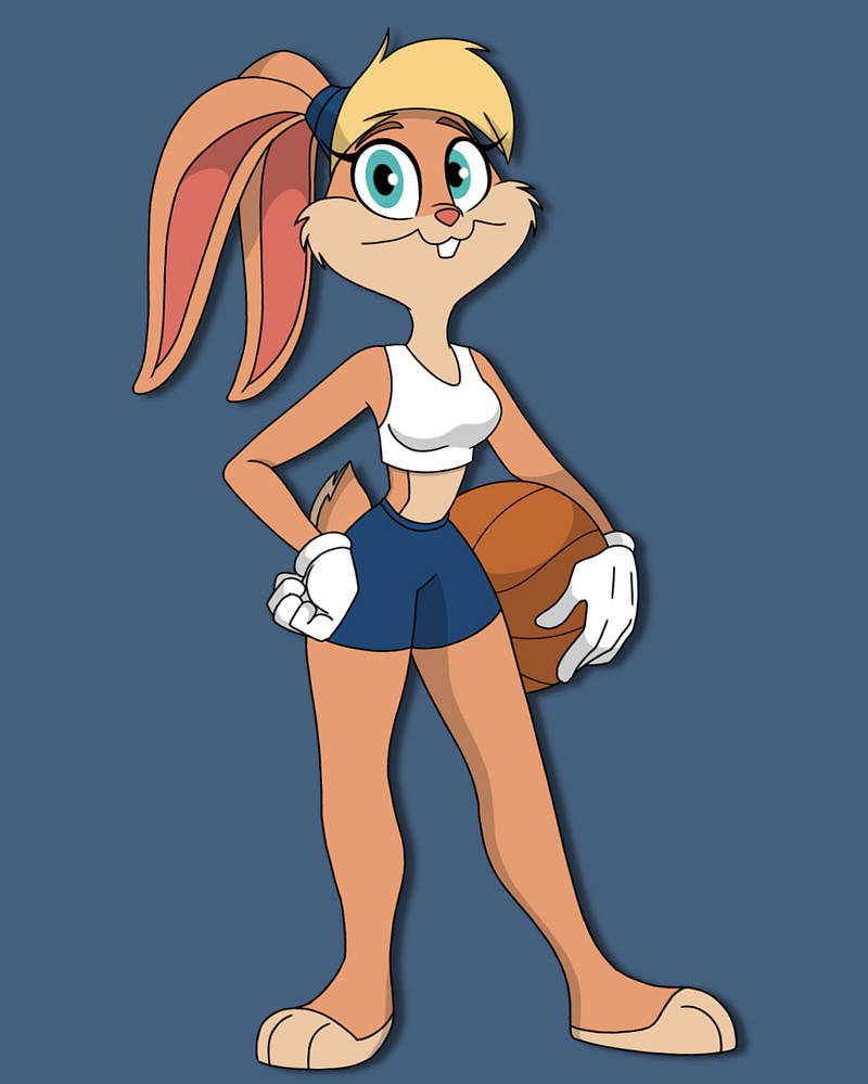 Lola Bunny (redraw) by KNahriko on DeviantArt