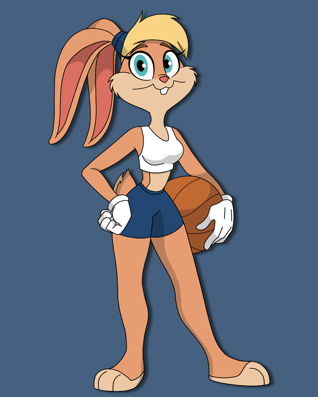 Lola Bunny (redraw) by KNahriko on DeviantArt