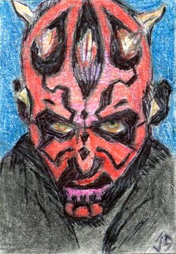 PSC: Maul - Color Pencil