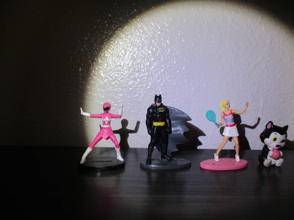 Spotlight - Pinkie, Batman, Tennis Girl, HeartCat by Bauvy on DeviantArt