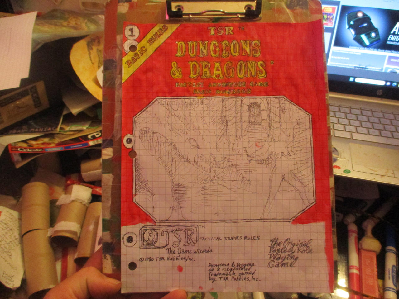 Basic Dnd Module Covers Recreation of DnD Basic Rules Cover from 1981 by Bauvy on DeviantArt