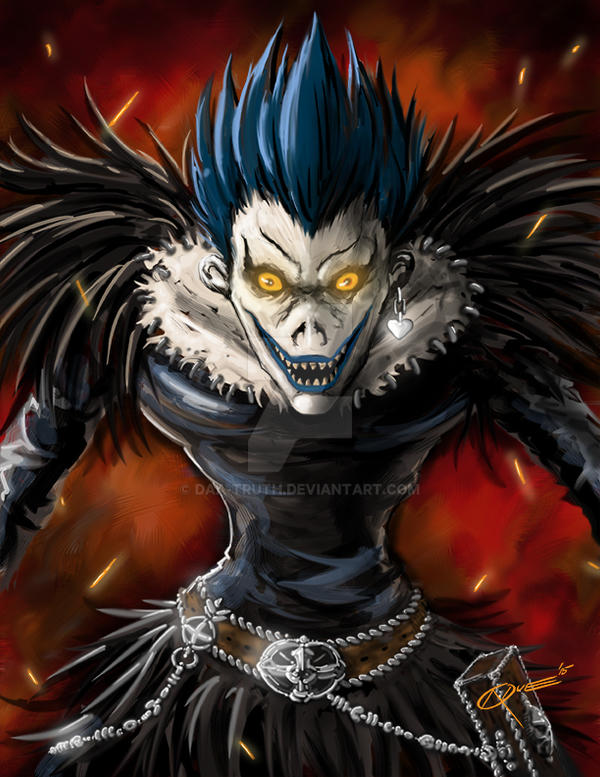Death Note Ryuuk Inflation Ryuk Death Note by DAA-TRUTH on DeviantArt