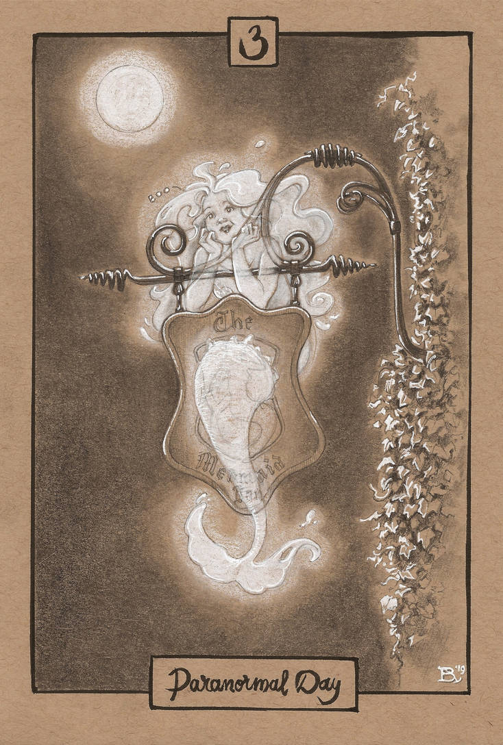 MerMay 2019 #3: Paranormal Day by Ejderha-Arts MerMay 2019 #3: Paranormal Day by Ejderha-Arts
