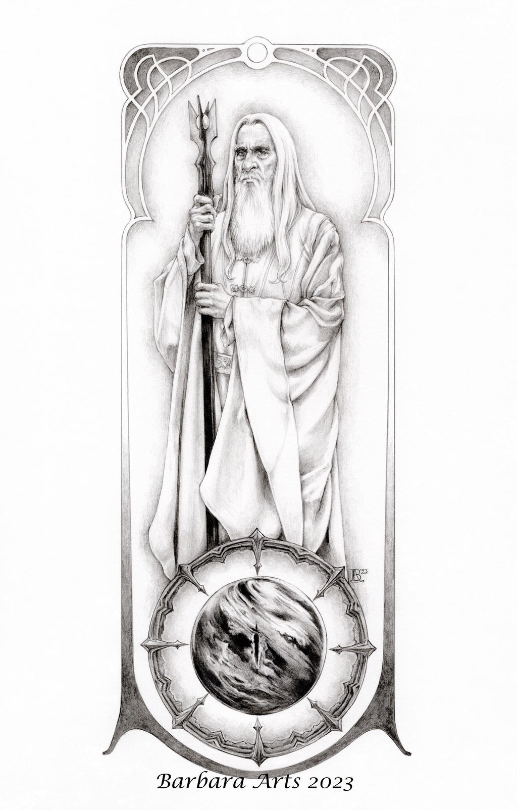 Sauruman Rune Saruman by Ejderha-Arts on DeviantArt