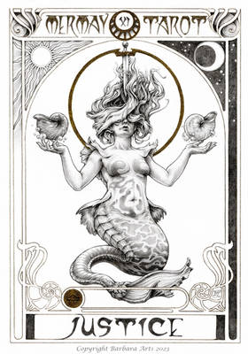 MerMay Tarot - 11. Justice