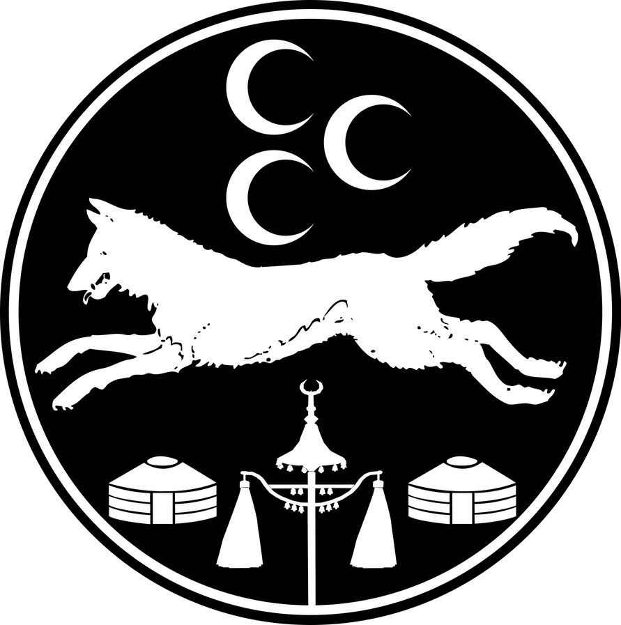 Turkic wolf symbol by TulparTurkArtist on DeviantArt