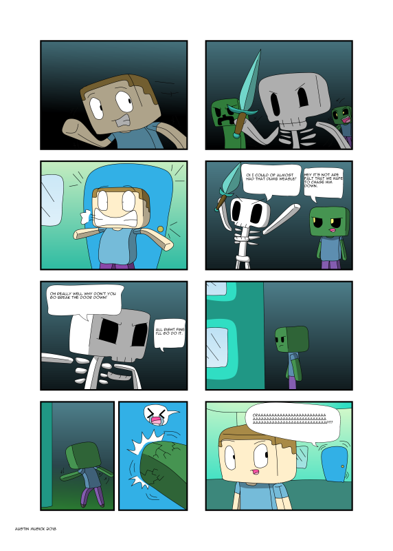Minecraft Comed Minecraft comedy 1 by Galacta-X on DeviantArt