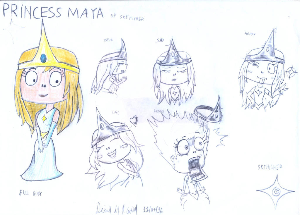 [OC] Princess Maya