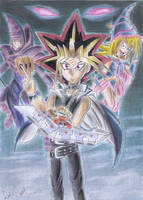 Yami Yugi (Yu-Gi-Oh!) - Fanart by luciano6254