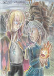 Howl and Sophie (Howl's Moving Castle) - Fanart by luciano6254