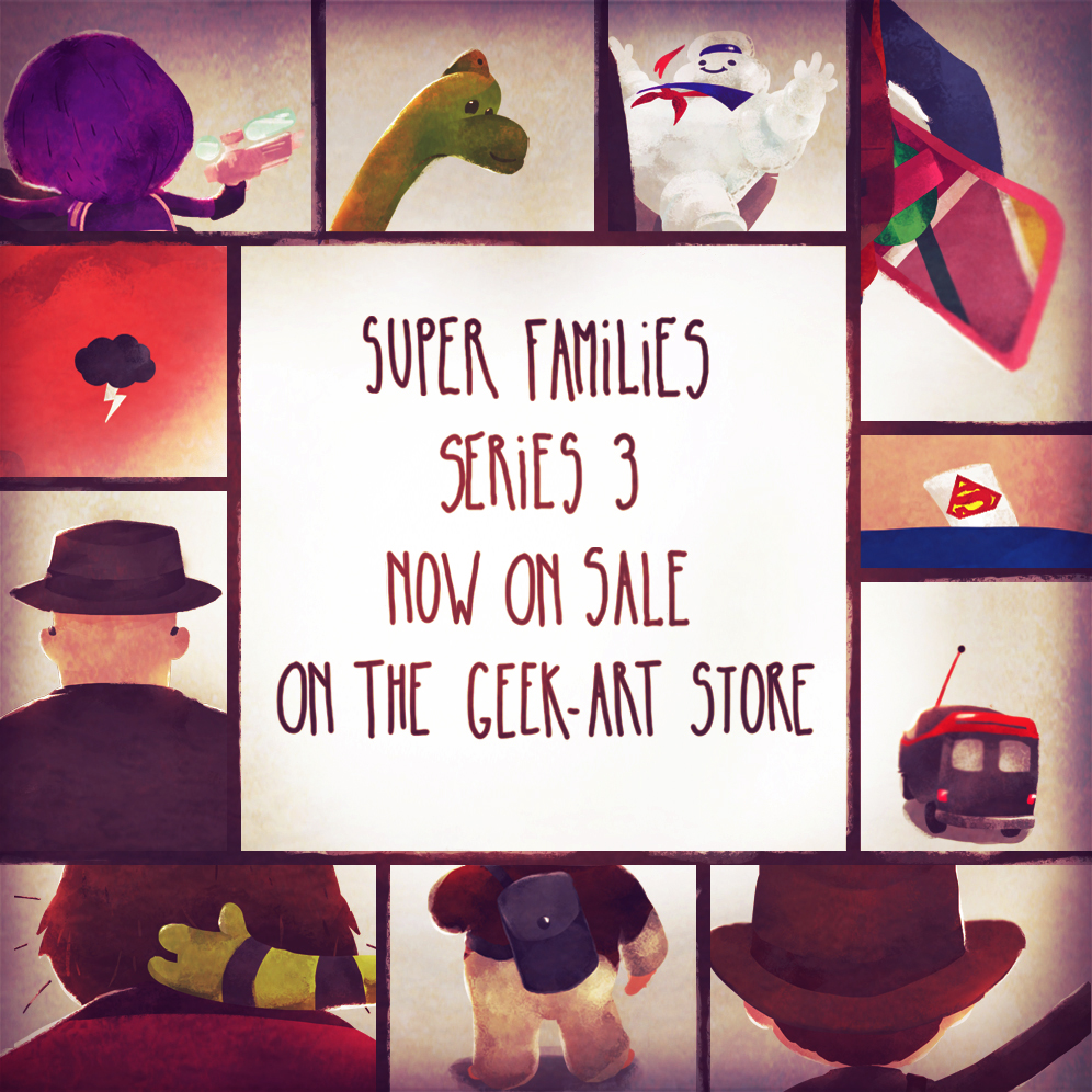 Super Families Series 3, now on sale!