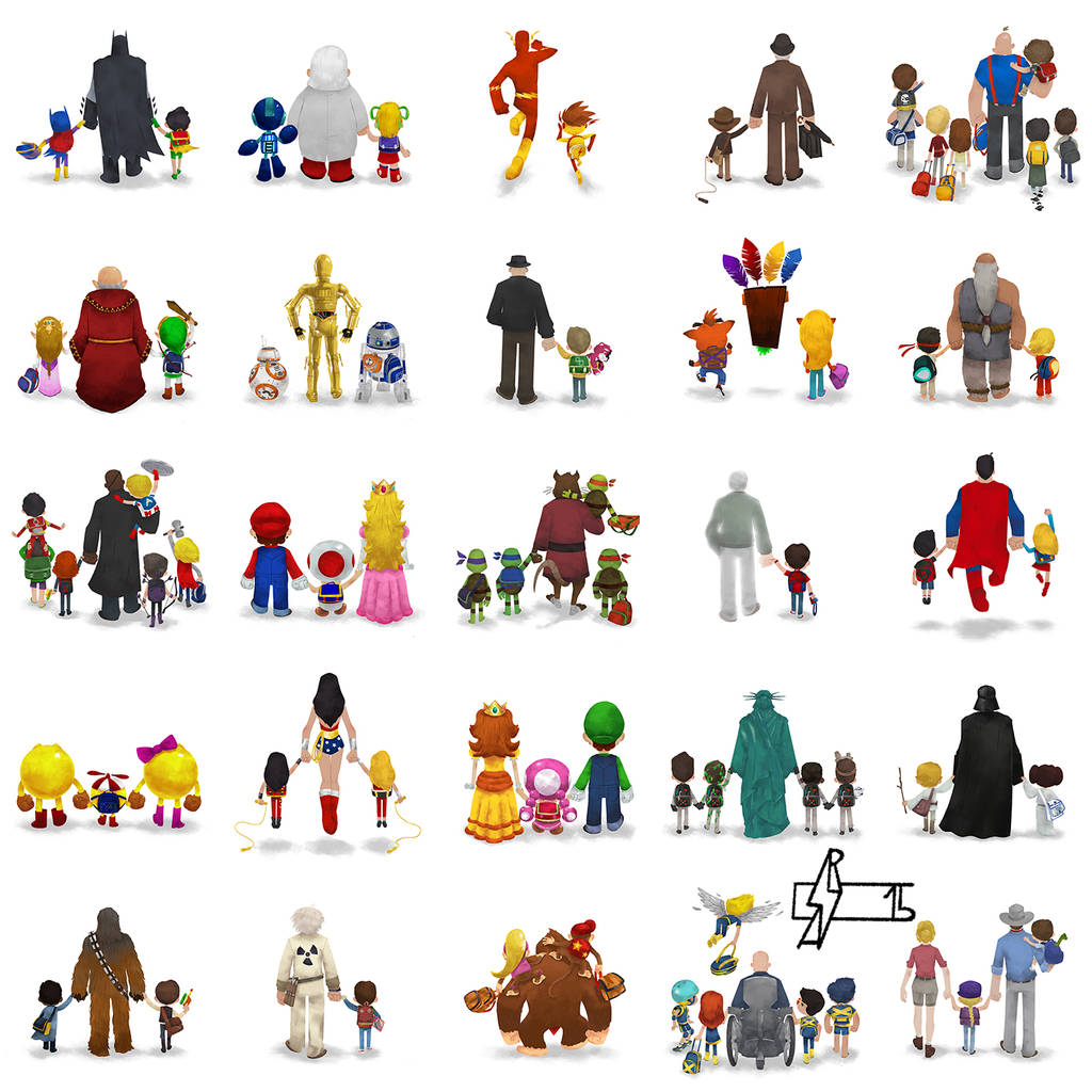 Super Families 2.0 by Andry-Shango