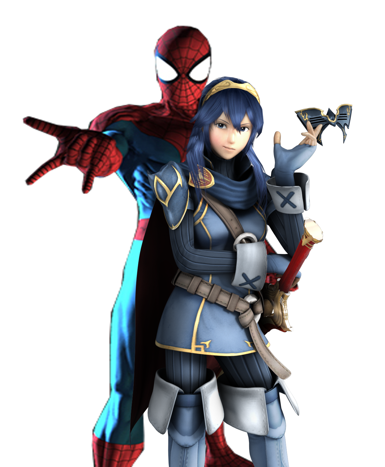 Lucina and Spider-Man team up