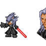 Xemnas the hedgehog sprite