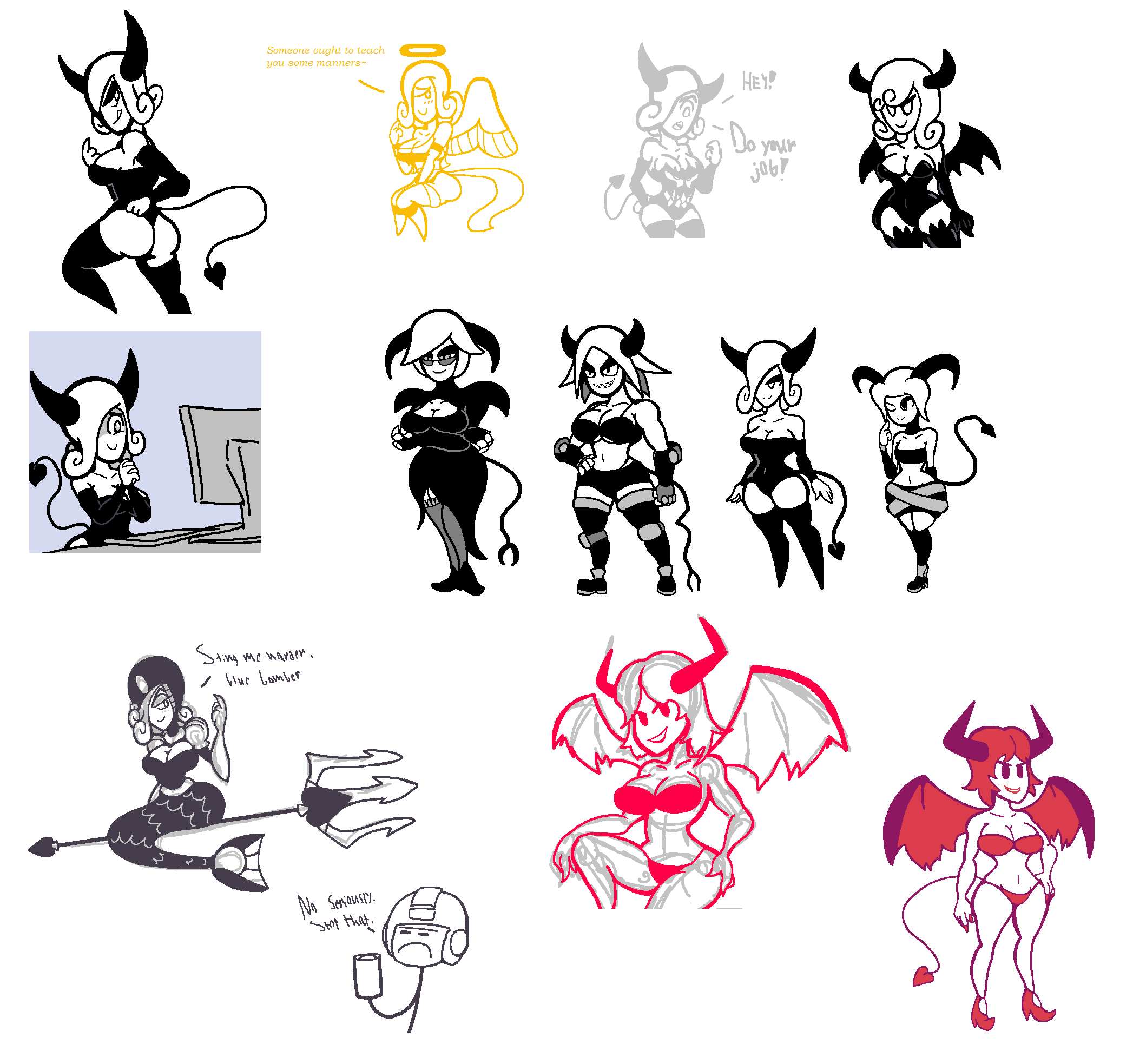 Demonic doodles 3