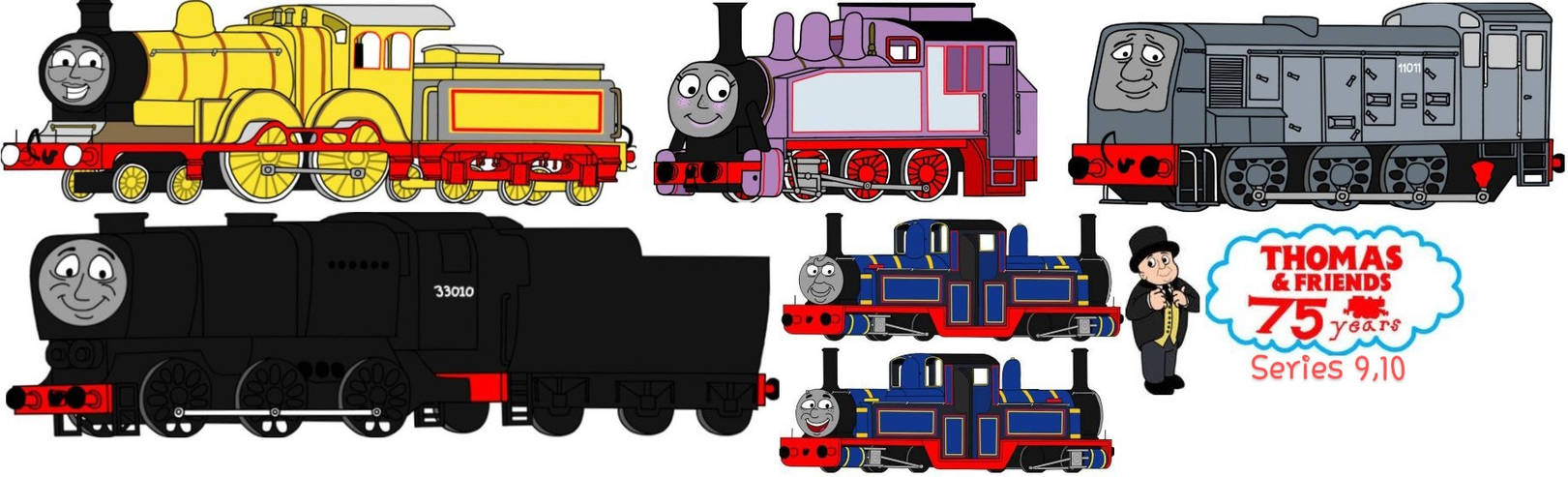 Thomas And Friends 75th Anniversary Series 9,10 by denisew54 on DeviantArt