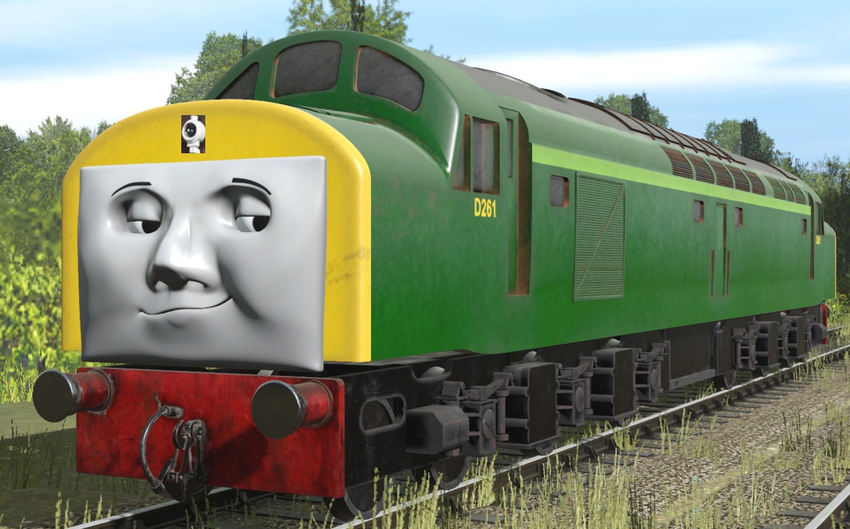 D261 The Green Diesel by denisew54 on DeviantArt