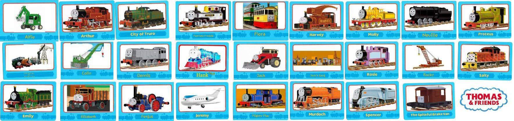 Thomas And Friends Fake Trading Cards by denisew54 on DeviantArt