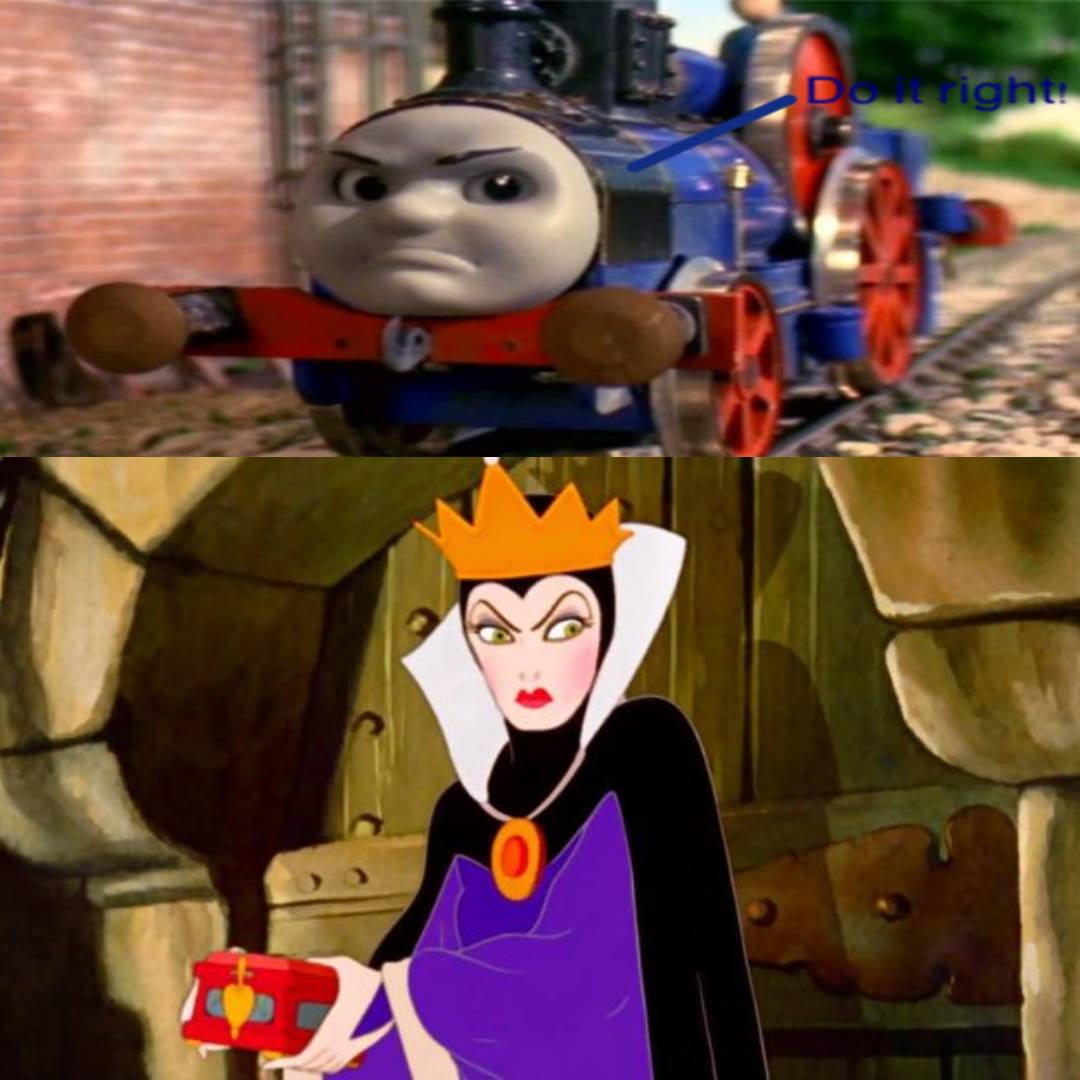 Fergus Tells The Evil Queen To Do It Right by denisew54 on DeviantArt