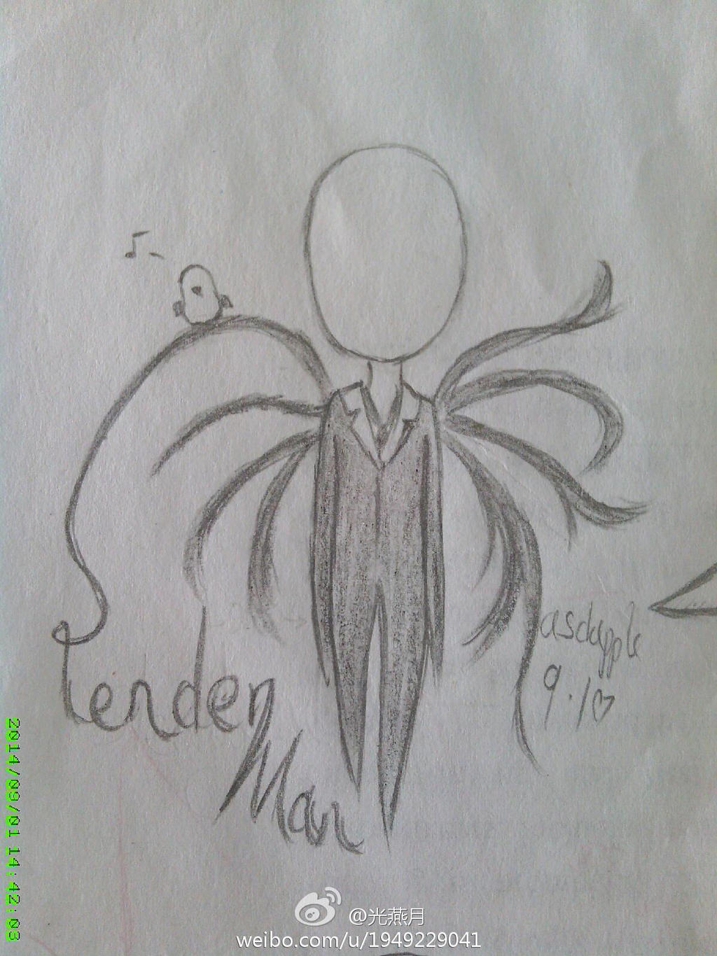 Chibi Slender Man