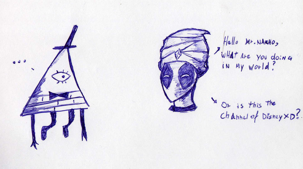 Deadpoolio x Bill cipher by Evilkris13 on DeviantArt