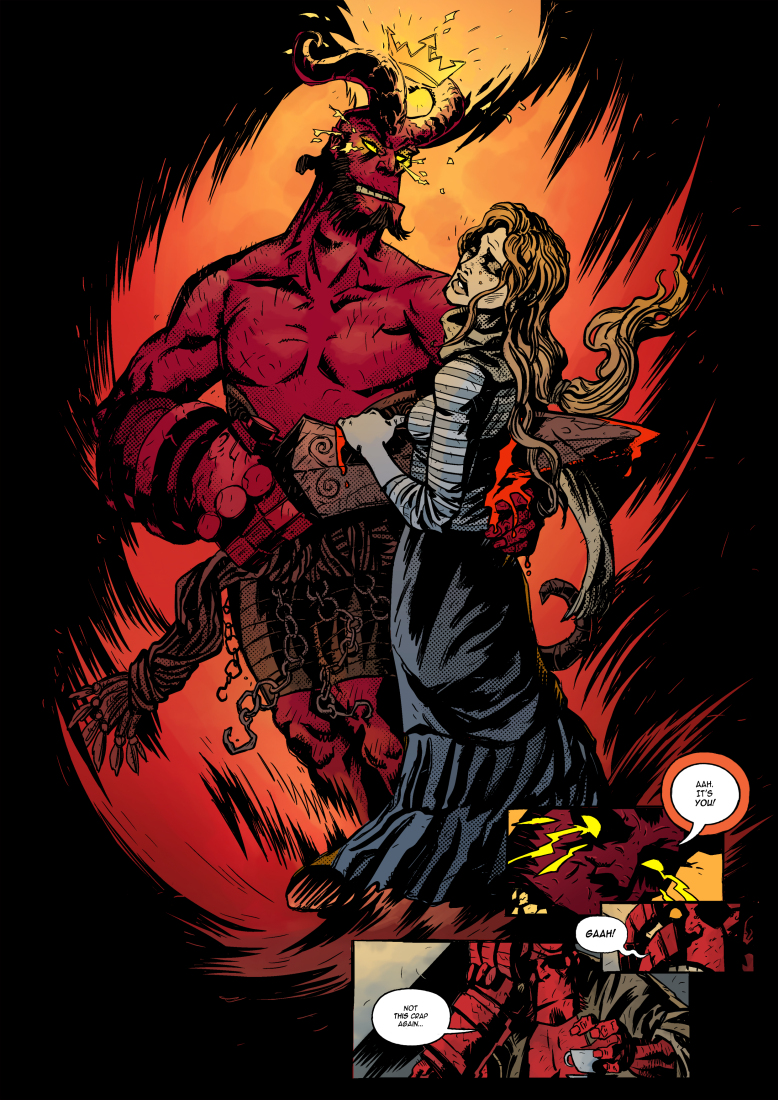 Hellboy and Alice