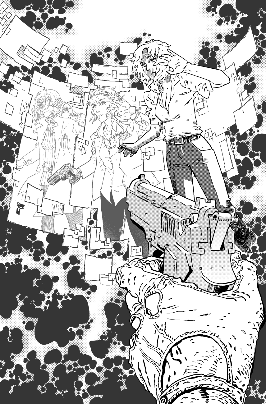 DEEP STATE #5 cover BW