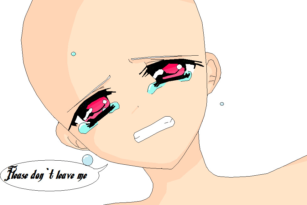 Sad anime base crying - 🧡 Don't Cry Base by Darkest-OfTimes on Devian...