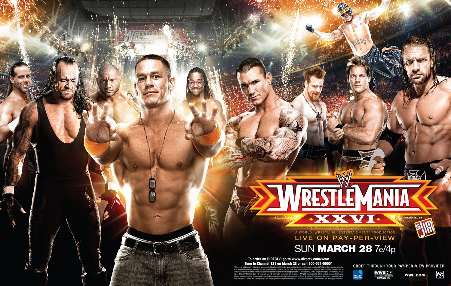 Wrestlemania 26 wallpaper HD