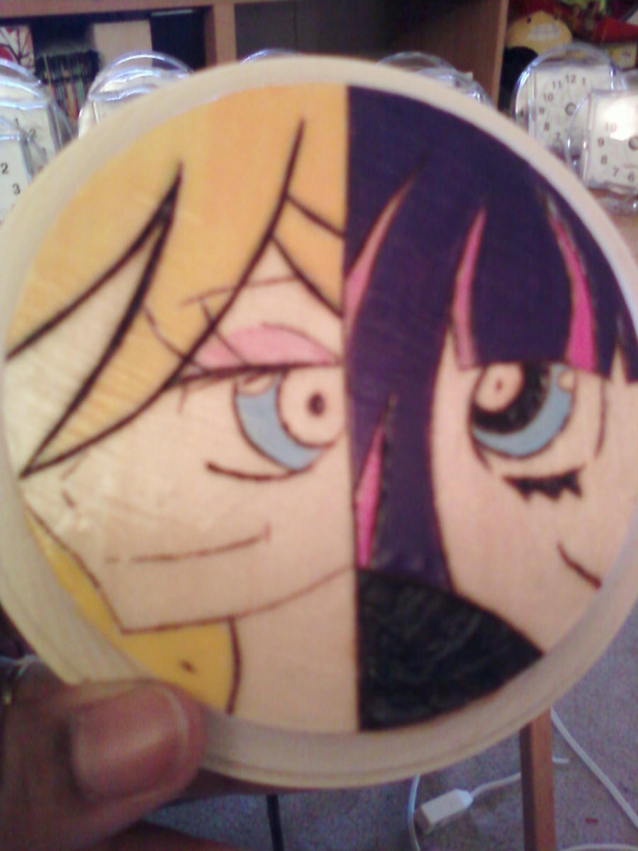 Panty and Stocking coaster