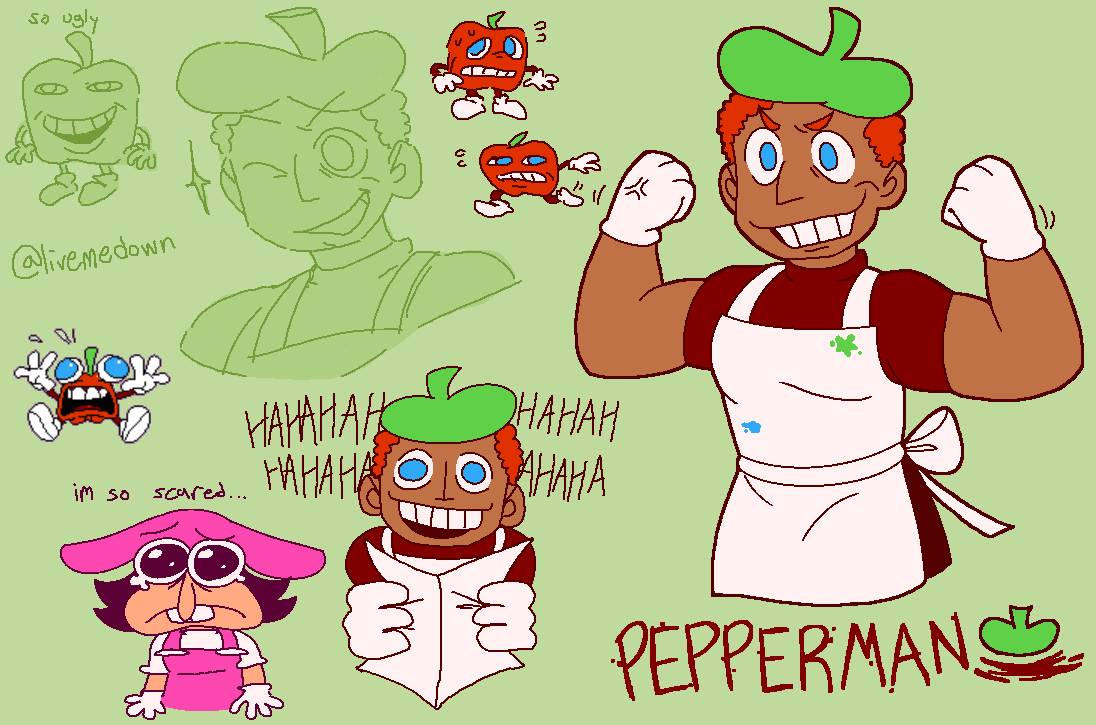 Pepperman Pepperman (again) by LiveMeDown on DeviantArt