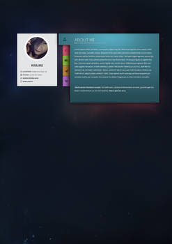 Website Design: vCard