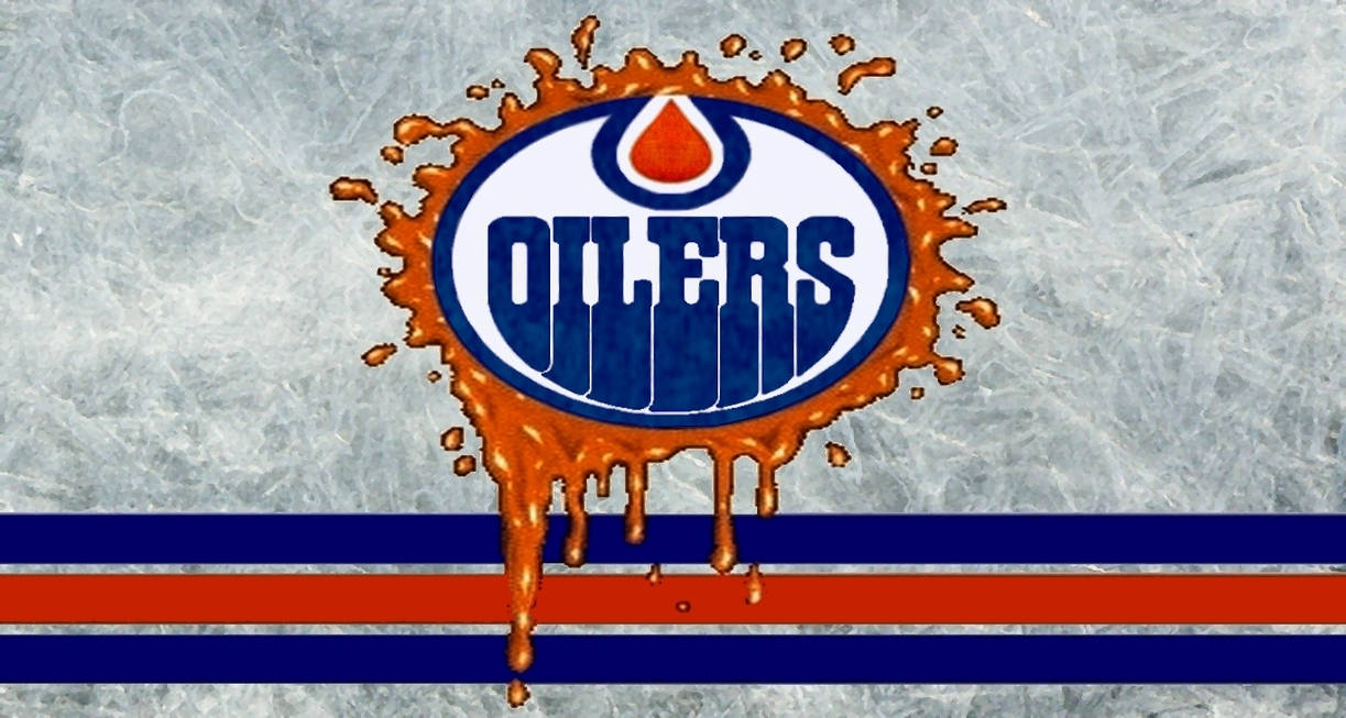 Edmonton Oilers Dripping Wallpaper by KadeRileyXX on DeviantArt