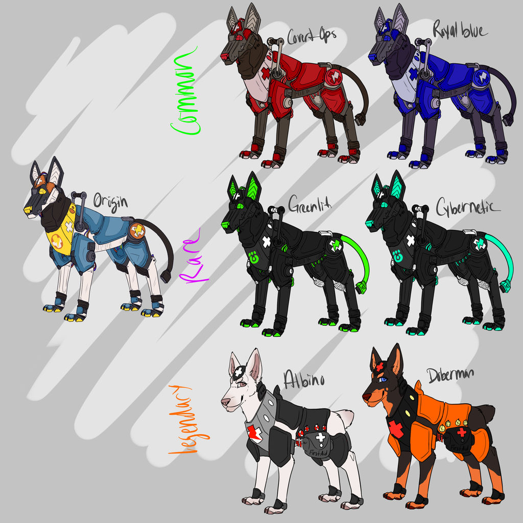 Rover Skin Sheet by CrowCoded on DeviantArt