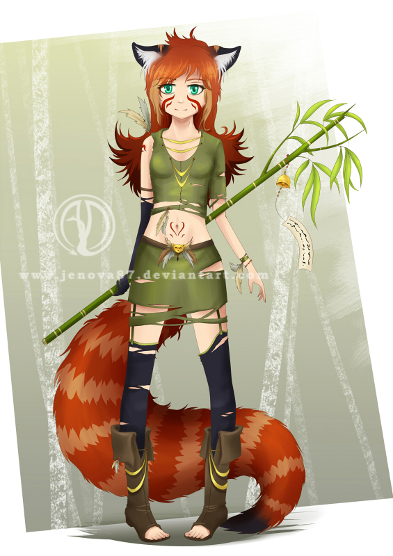 Adopt - Red Panda Girl [CLOSED ]