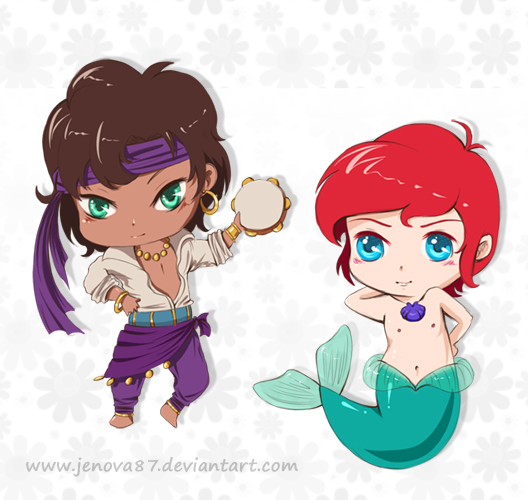 Chibi: Genderbend Disney 1