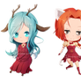 Chibi: Elen and Letena [KIRIBAN]