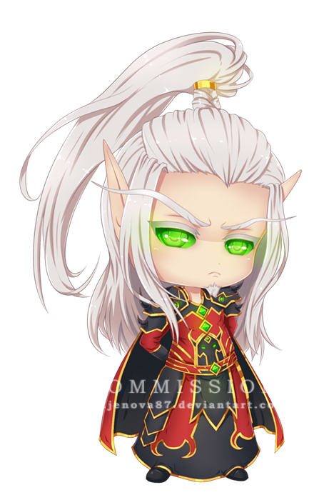 Commission: WoW Chibi by AvareonArt on DeviantArt