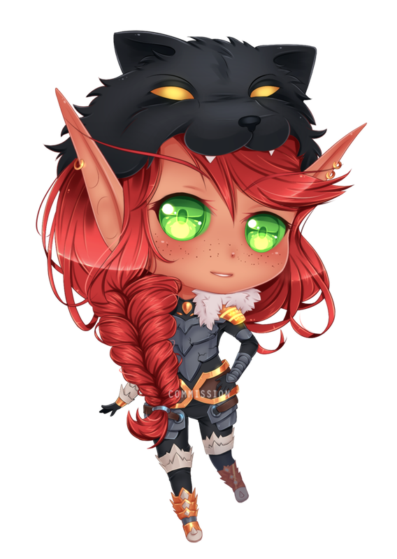 Commission WoW : Chibi Eciijaz by AvareonArt on DeviantArt