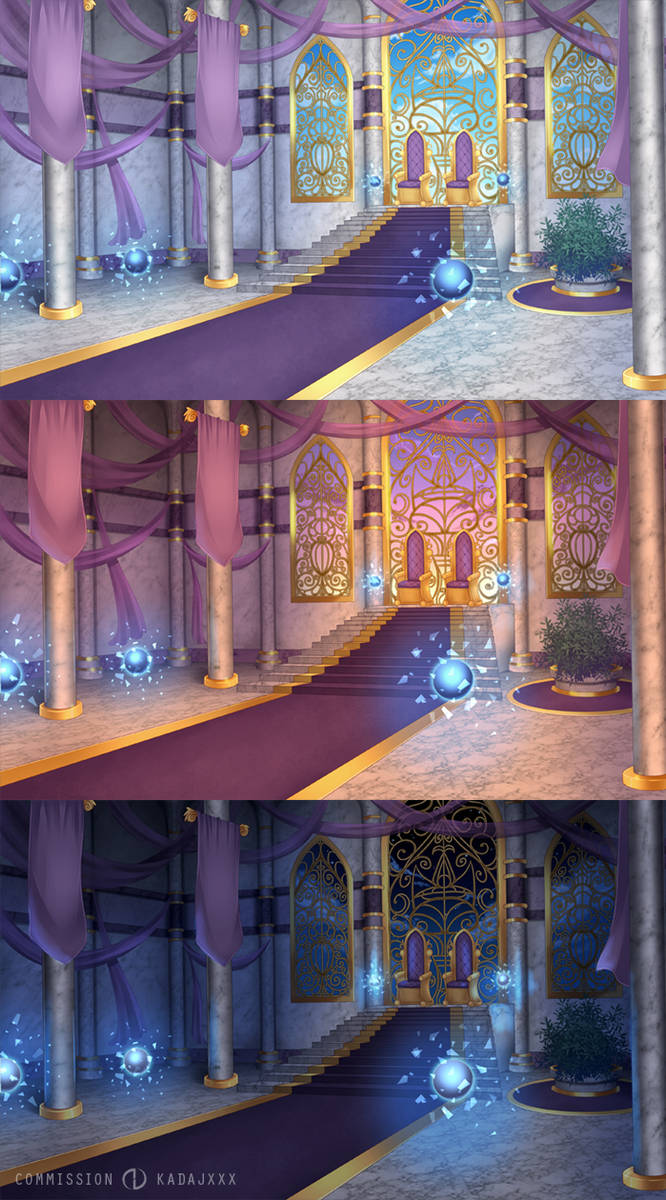 Commission BG: Throne Room by AvareonArt on DeviantArt
