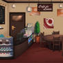 Commission BG: Cafe