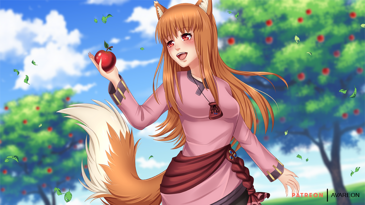 Spice And Wolf Holo Wallpaper Nsfw Optional By Avareonart On Spice And Wolf Holo Wallpaper Nsfw Optional By Avareonart On