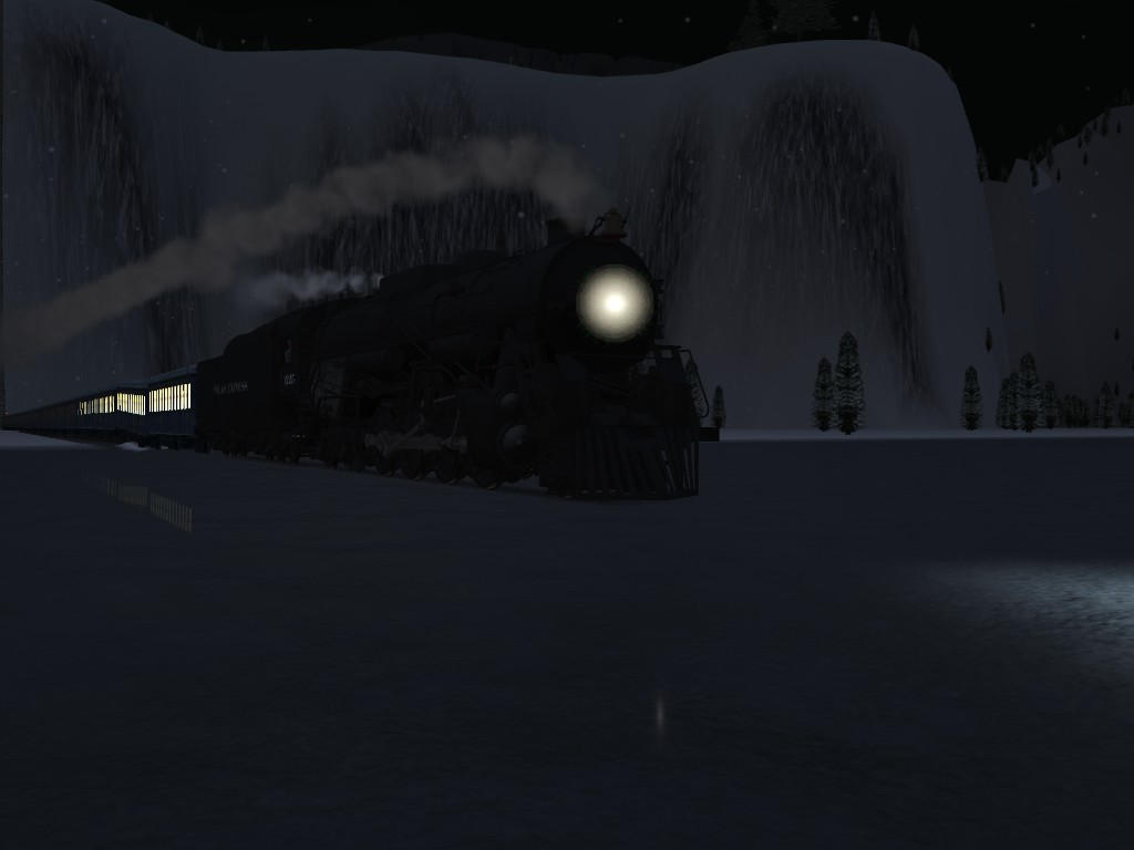 The Ice has Frozen Over the Tracks by Train099 on DeviantArt