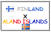 .: Finland x Aland Islands Stamp by ChokorettoMilku