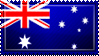 Australia Flag Stamp by ChokorettoMilku