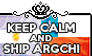 Keep Calm and Ship ArgChi