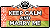 Keep Calm and Marry Me by ChokorettoMilku