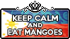 Keep Calm and Eat Mangoes