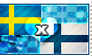 APH: Sweden x Finland Stamp